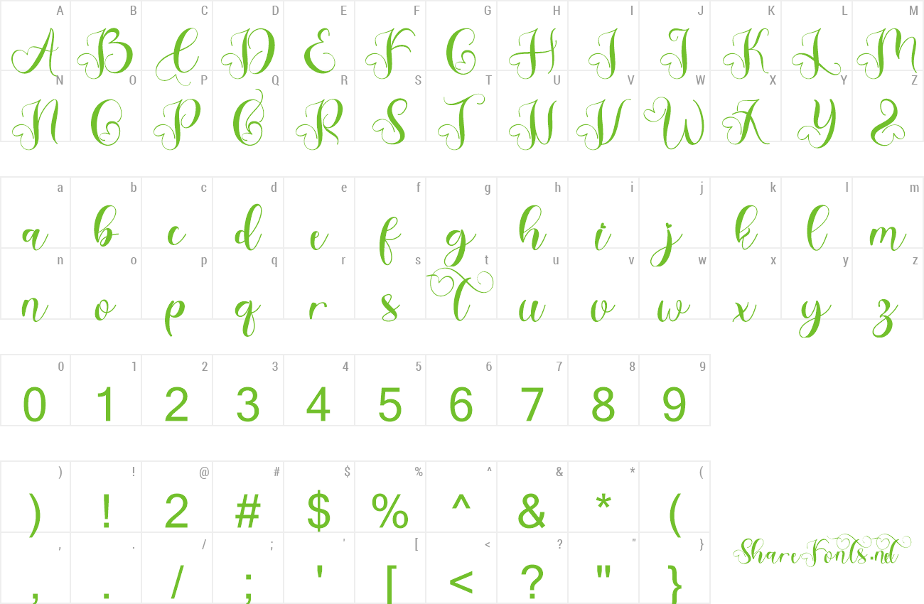 Font Christmas Amellia preview